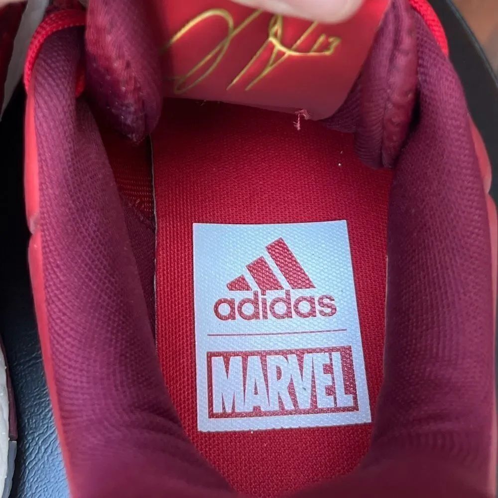 Adidas Marvel Iron Man James Harden vol.3 Sneakers size 8 Men’s - Picture 8 of 11